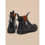 Resti Black lacquered women's boots with a Odeta zipper - Footwear | Shoptok.si