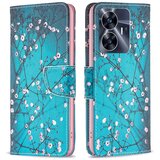 INORCO Za Realme C55 etui za telefon s tiskanjem vzorcev, popolna zaščita, lupina denarnice iz usnja PU s stojalom, (22037116) | Shoptok.si