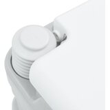 Kamperski WC Siva i bijela 41,5 x 36,5 x 42 cm Polietilen | shoptok.hr