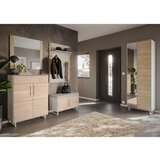 Livetastic GARDEROBNA OMARA masivno kašmir, hrast bianco | Shoptok.si
