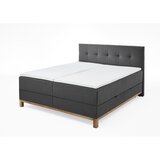 Meise Möbel Temno siva boxspring postelja s prostorom za shranjevanje 180x200 cm Catania - Meise Möbel Cene