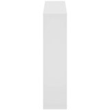 Ormarić za cipele 2 razine s ogledalom bijeli 63 x 17 x 67 cm | shoptok.hr
