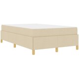  Krevetna konstrukcija Krema 120 x 200 cm tkanina | shoptok.hr