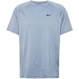 Nike Funkcionalna majica 'Ready' opal / črna