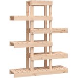  Stalak za biljke 85 x 25 x 109,5 cm od masivne borovine | shoptok.hr
