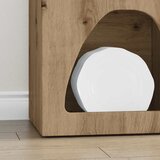  Kreveta Umjetnički hrast 40 x 35 x 100.5 cm Konstruirano drvo | shoptok.hr