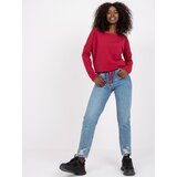 BASIC Feel Good Blouse-RV-BZ-5122.08P-burgundy | shoptok.hr