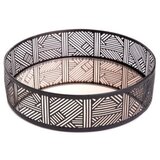 Dekordom tacna sa ogledalom art deco 20x5 cm - black - hml ( 041930 ) Cene