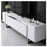 Hanah home tv polica yildiz white silver