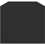 vidaXL Stolić za kavu sa staklenim vratima crni 102 x 50 x 42 cm | shoptok.hr