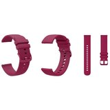 Chameleon Silikonski pašček 18mm, Fresh vinsko rdeč, za pemetno uro | Shoptok.si
