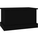vidaXL Kutija za pohranu crna 50 x 30 x 28 cm od konstruiranog drva | shoptok.hr