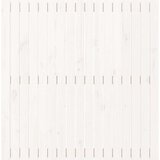  Zidno uzglavlje bijelo 108x3x110 cm od masivne borovine | shoptok.hr