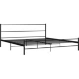  Okvir za krevet crni metalni 200 x 200 cm | Eponuda.ba