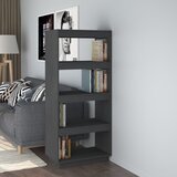  The Living Store Knjižna omara za razdelitev prostora siva 60x35x135 cm borovina - Knjižna Omara, (21431232) Cene
