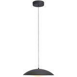 SCHÖNER WOHNEN 14606-18-LED prigušiva luster na sajli LENTE LED/17W/230V prečnik 40 cm crna | Eponuda.com