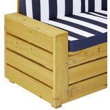 Bessagi Kids Otroška Vrtna Garnitura Daisy, Modra, Bela, S Senčnikom | Shoptok.si