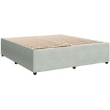  Boxspring krevet s madracem Svjetlosiva 180 x 200 cm Baršun | shoptok.hr