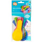  Set 10 pisanih balonov v mavričnih odtenkih - 26 cm Cene
