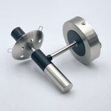  Zidno svetlo ROLLO 1xE14/5W/230V mat hrom/zadimljeno staklo | Eponuda.com