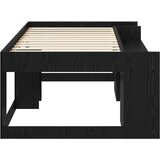  Krevet za djecu s ladicama Crni hrast 90 x 190 cm | shoptok.hr