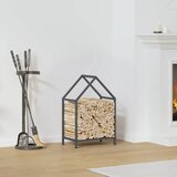  Stalak za drva antracit 40x25x60 cm hladno valjani čelik | shoptok.hr