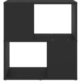 vidaXL ormarić za knjige crni 60 x 24 x 63 cm od iverice | shoptok.hr