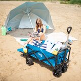 Nils suncobran za plažu XL 220 cm tirkizni | shoptok.hr