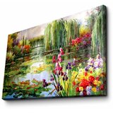 Canvart Reprodukcija na platnu Impressionist Garden, 70 x 45 cm | Shoptok.si