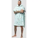 Madrague Surf poncho light blue