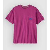 Patagonia Mw Hut Tripper Label Pocket T-shirt amaranth pink | Shoptok.si