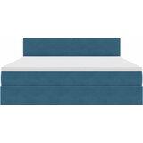  Krevet s prostorom za pohranu s LED-om Tamno plava 180 x 200 cm | shoptok.hr