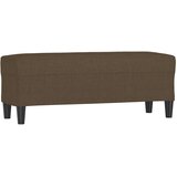  Klupa smeđa 100x30x30 cm od tkanine | shoptok.hr