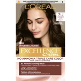 Loreal barva za lase - EXCELLENCE Nudes - 3U Universal Dark Brown