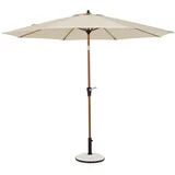 Bež suncobran ø 300 cm Palinuro –