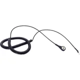 ESD kabel za uzemljenje 3.60 m pritisni gumb 4 mm, spoj prstenaste kabelske stopice