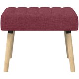  Klupa s utorima Vinska crvena 60 x 40 x 45 cm Tkanina | Eponuda.com