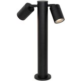 QAZQA Stoječa zunanja svetilka črna 45 cm IP44 nastavljiva - Duo | Shoptok.si