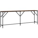  Konzolni stol boja hrasta 200x29x75 cm od konstruiranog drva | shoptok.hr