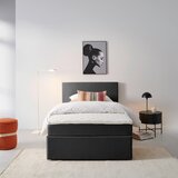 P & B POSTELJA Z VZMETNICO 120 cm x 200 cm , les, tekstil, leseni material siva | Shoptok.si