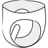 Latex - žensko donje rublje s vaginom (crno) - L | shoptok.hr