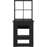 Stol s policom Crni hrast 122 x 67 x 145 cm Konstruirano drvo | Eponuda.ba