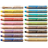 Stabilo Woody extra-thick 3u1 svjetlozelena drvena bojica | shoptok.hr