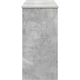  Stalak za klavijaturu Betonski sivi 100 x 32 x 64 cm | shoptok.hr