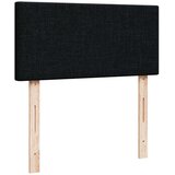 vidaXL Otomanski okvir kreveta s madracima crni 180x200cm od tkanine | shoptok.hr