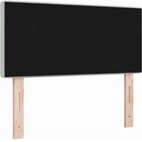  LED glava kreveta s LED trakama Svijetlo siva 100 cm Baršun | shoptok.hr