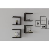 Woody Fashion Base - Anthracite Anthracite Wall Shelf