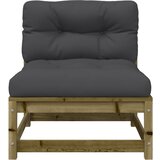  Vrtna sofa bez naslona za ruke s jastucima i tabureom | shoptok.hr