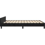  Okvir za krevet bez madraca crni 140 x 190 cm baršunasti | shoptok.hr