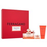 Ferragamo Signorina Unica Set parfemska voda 100 ml + losion za tijelo 50 ml + parfemska voda 5 ml za žene Cijene